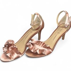 Chinese Laundry Rose Satin Heels
